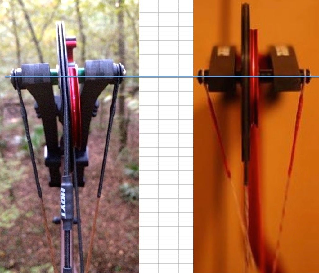 What is the physics behind left and right bare shaft tuning? Archery